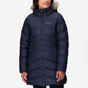 NWT Women's Montreal Down Coat Midnight Navy Sz Small